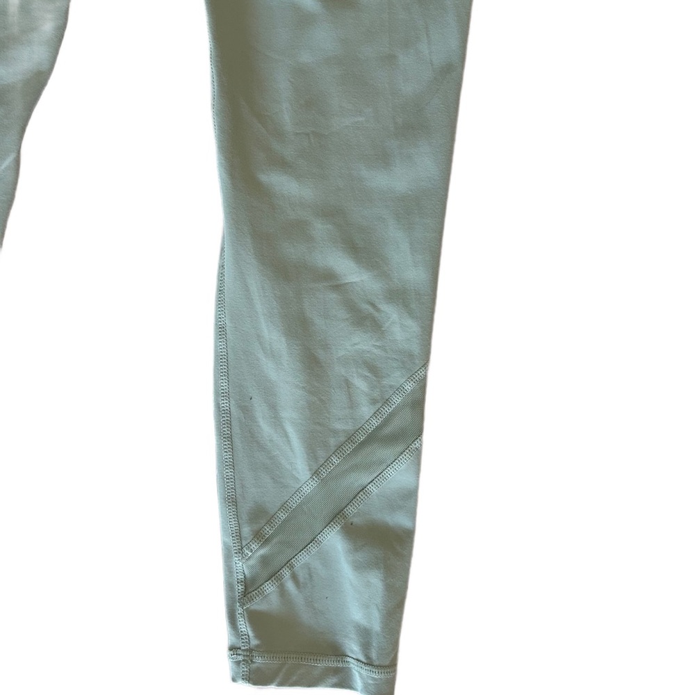 UFC Gym Sage Green Mesh Detail Leggings - Picture 4 of 7
